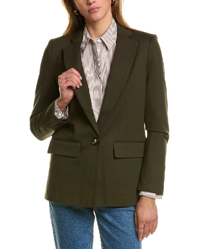 Central Park West Jacket Lightweight Work Blazer