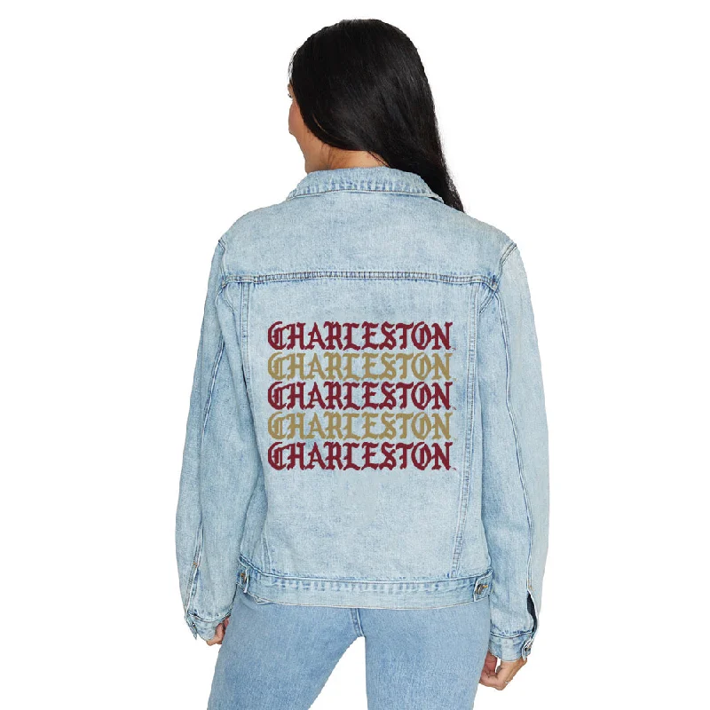 Women's softshell jacketsCollege of Charleston Gothic Denim Jacket Women's softshell jackets