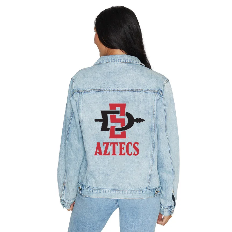 Women's spring jacketsSan Diego State Aztecs Denim Jacket Women's spring jackets