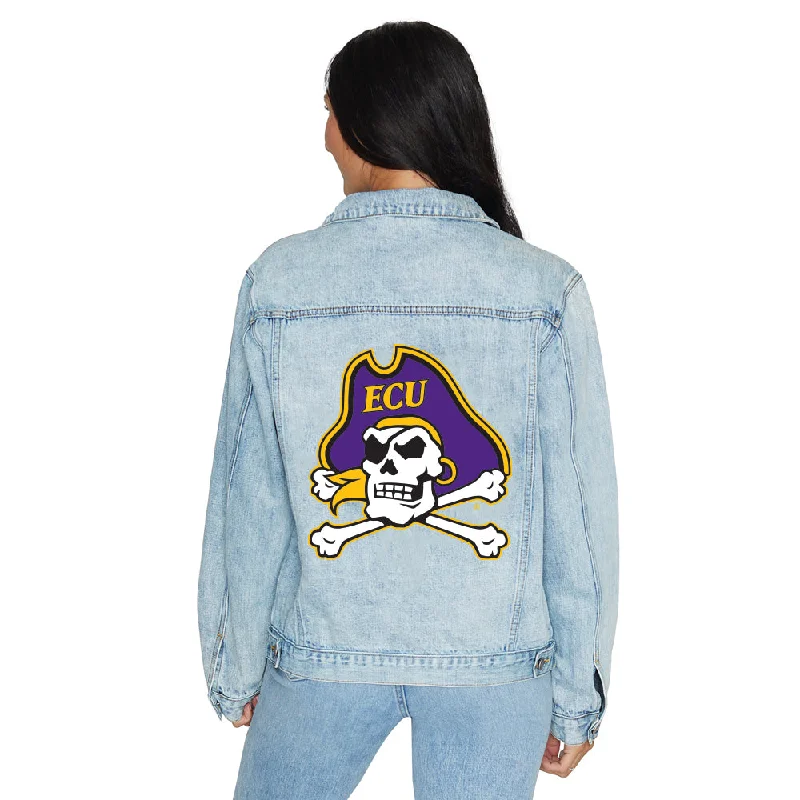 Women's elegant jacketsECU Pirates Denim Jacket Women's elegant jackets