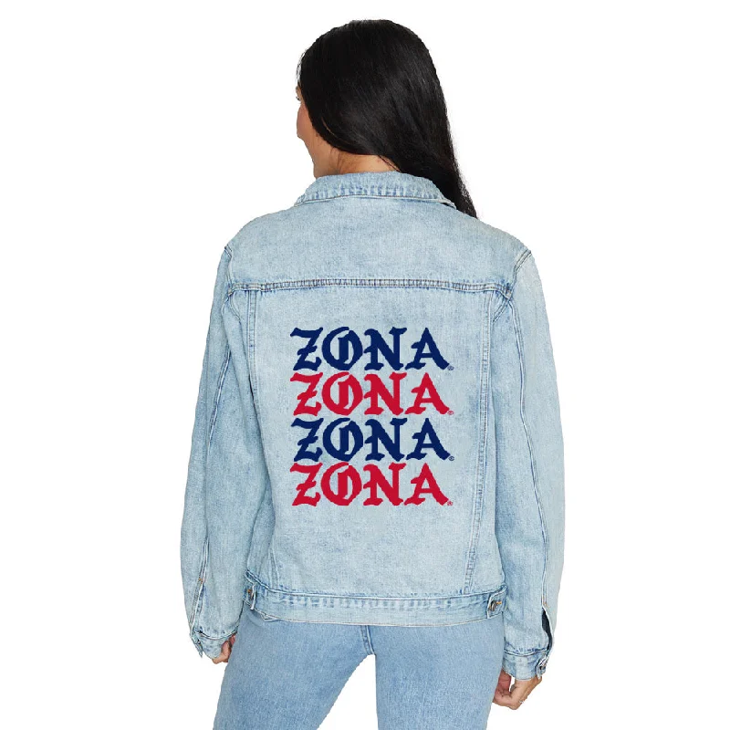 Women's eco-friendly jacketsUniversity of Arizona Gothic Denim Jacket Women's eco-friendly jackets