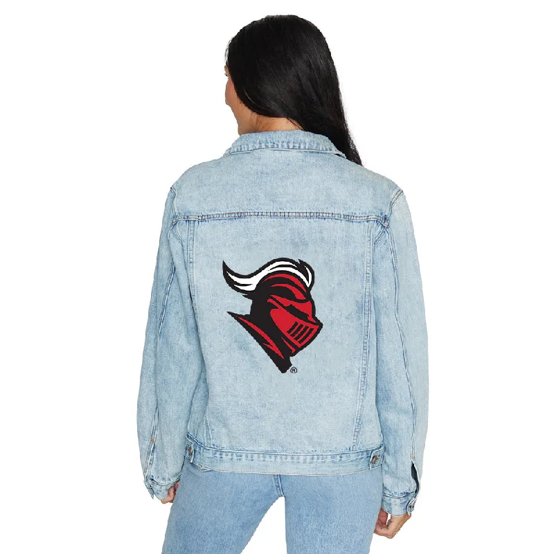 Women's sporty jacketsRutgers Scarlet Knights Denim Jacket Women's sporty jackets