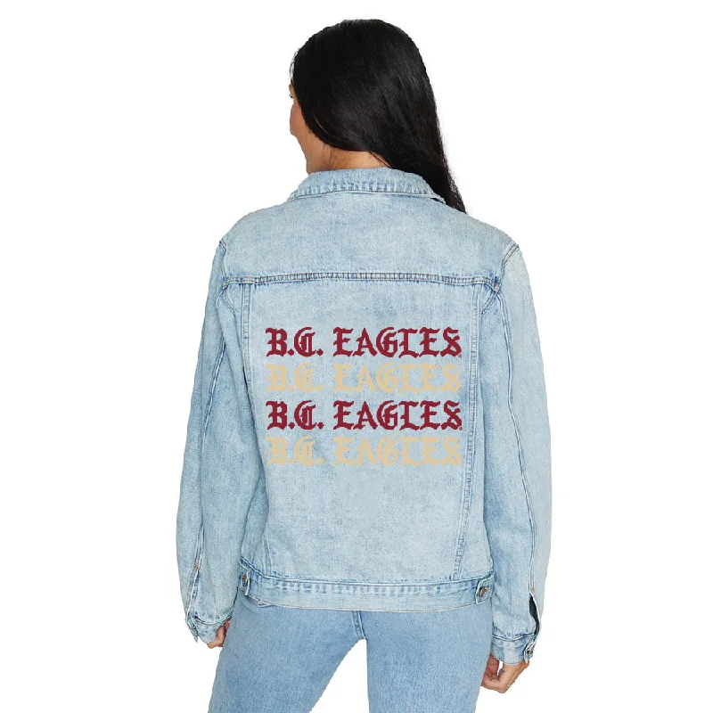 Women's softshell jacketsBoston College Gothic Denim Jacket Women's softshell jackets