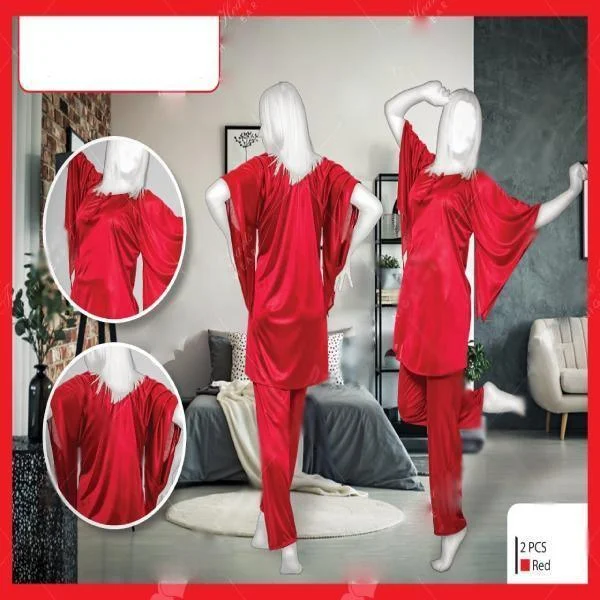 Elegant pajama setsFancy Ladies Latest Silk Night Suits for Woman Elegant pajama sets