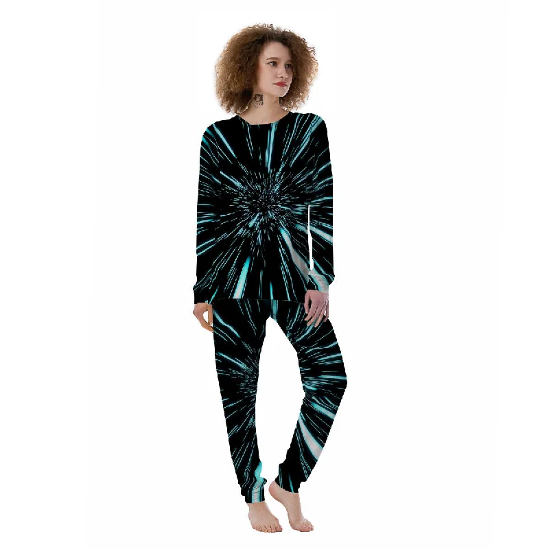 Elegant pajama setsHyperspace Galaxy Print Women's Pajamas Elegant pajama sets