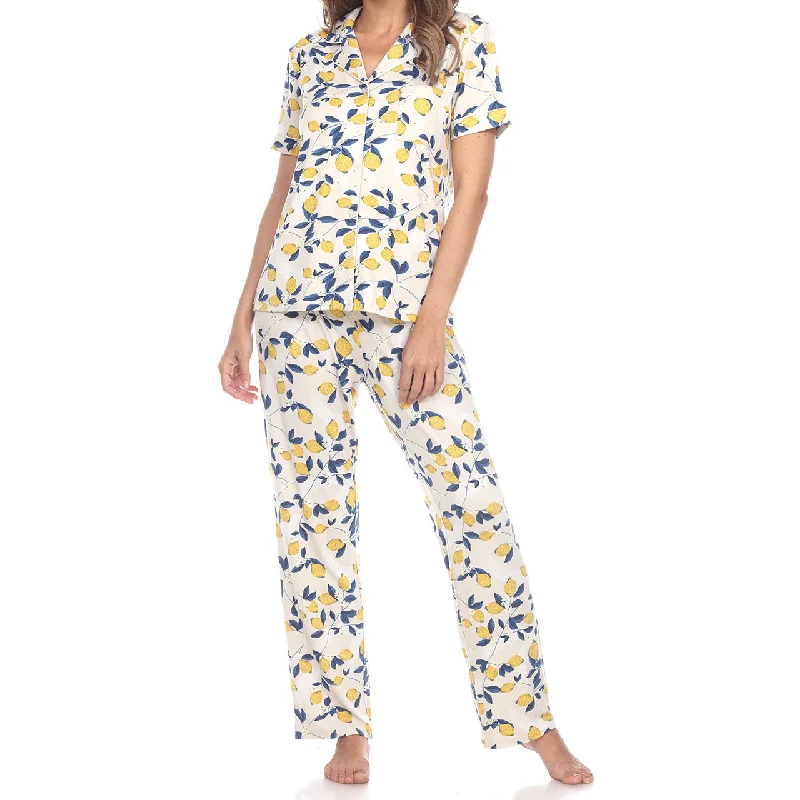 Best pajama sets for honeymoonWomen's Tropical Print Pajama Set Best pajama sets for honeymoon