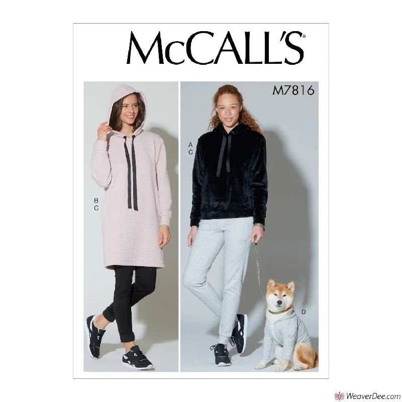 Minimalist floral dressesMcCall's Pattern M7816 Misses' Top, Dress, Pants & Dog Coat Minimalist floral dresses