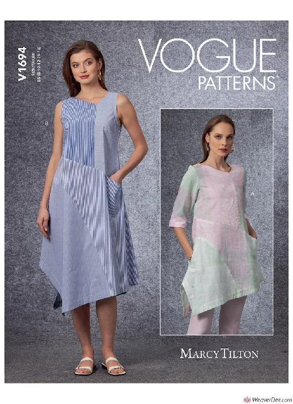 Outdoor floral dressesVogue Pattern V1694 Misses' Tunic & Dress Outdoor floral dresses