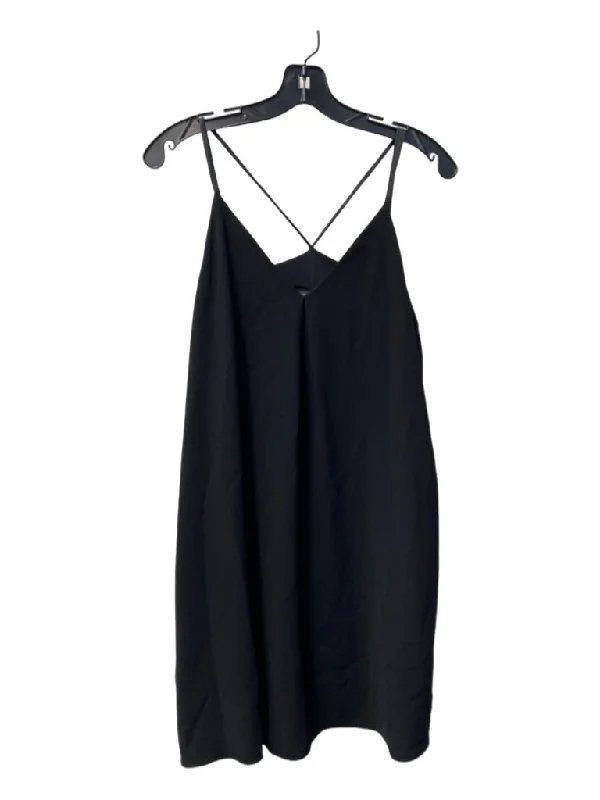 Long unclassified dressesAlice + Olivia Size S Black Polyester Sleeveless Strappy Back Side Zip Dress Long unclassified dresses