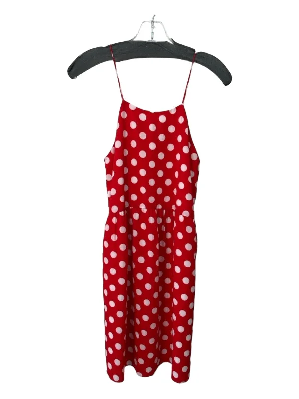 Fall unclassified dressesCrosby Size S Red & White Polka Dots Spaghetti Strap Shift Dress Fall unclassified dresses