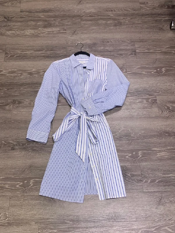 Ruffled unclassified dressesJ Crew Striped Dress With Belt - size 10 Ruffled unclassified dresses