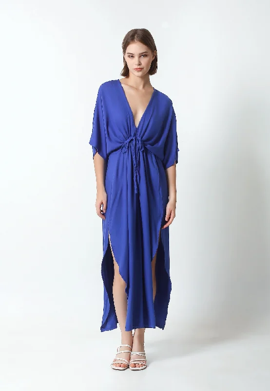 Silk unclassified dressesPatricia Kaftan Royal Blue Silk unclassified dresses