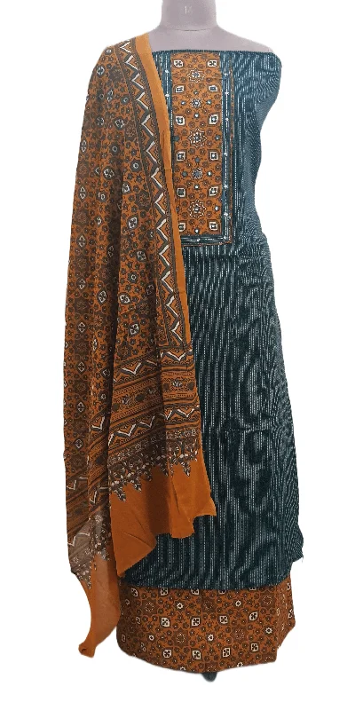 Sexy unclassified dressesCotton Kantha Kurta with Ajrakh Dupatta Suit EV26 Sexy unclassified dresses