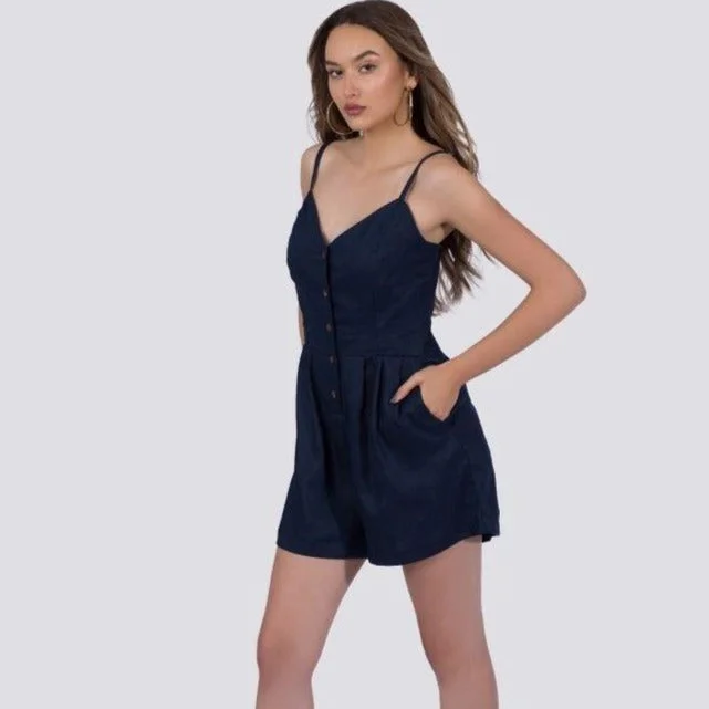 Holiday unclassified dressesDelphine Romper | Navy - Ethically Made Holiday unclassified dresses