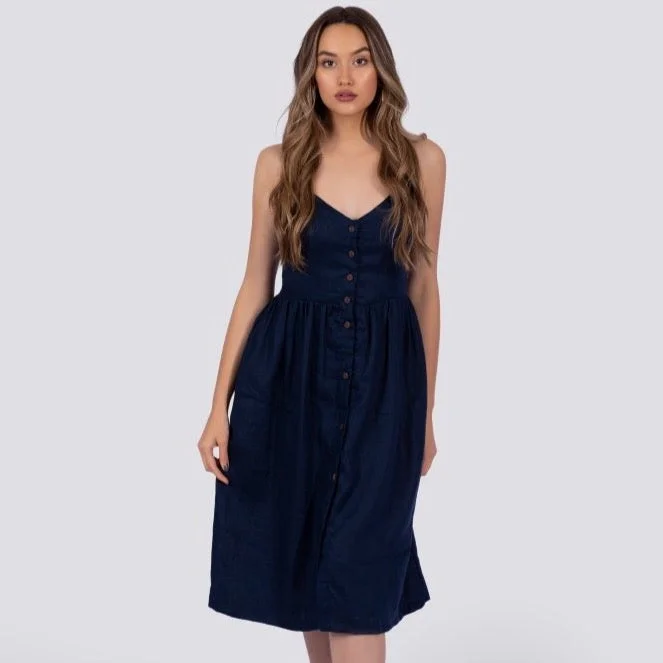 Chiffon unclassified dressesEverly Dress | Navy Chiffon unclassified dresses