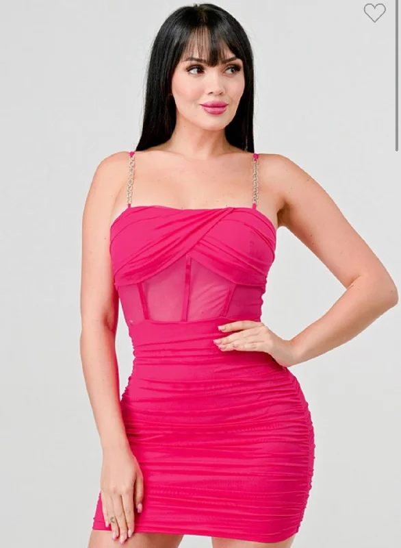 Lounge unclassified dressesHot Pink & Bling Lounge unclassified dresses