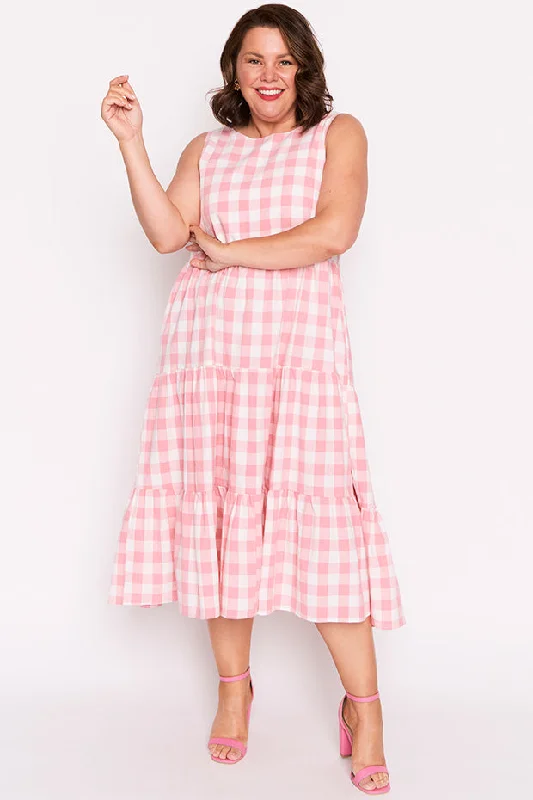 Sexy unclassified dressesMaisy Pink Gingham Dress Sexy unclassified dresses