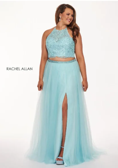 Graduation unclassified dressesRachel Allan 6668 Mint Blue 2 Piece A-Line Dress Graduation unclassified dresses