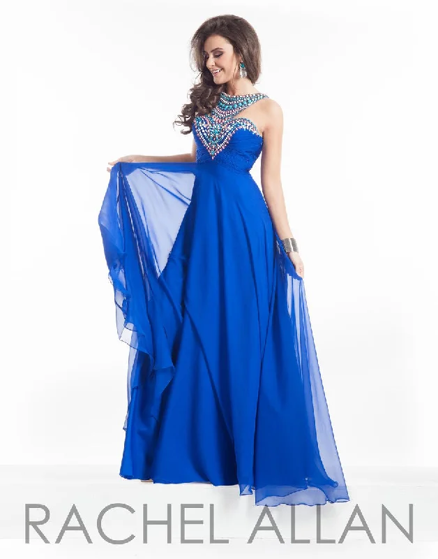 Short unclassified dressesRachel Allan 9006 Royal Blue Chiffon Dress Short unclassified dresses