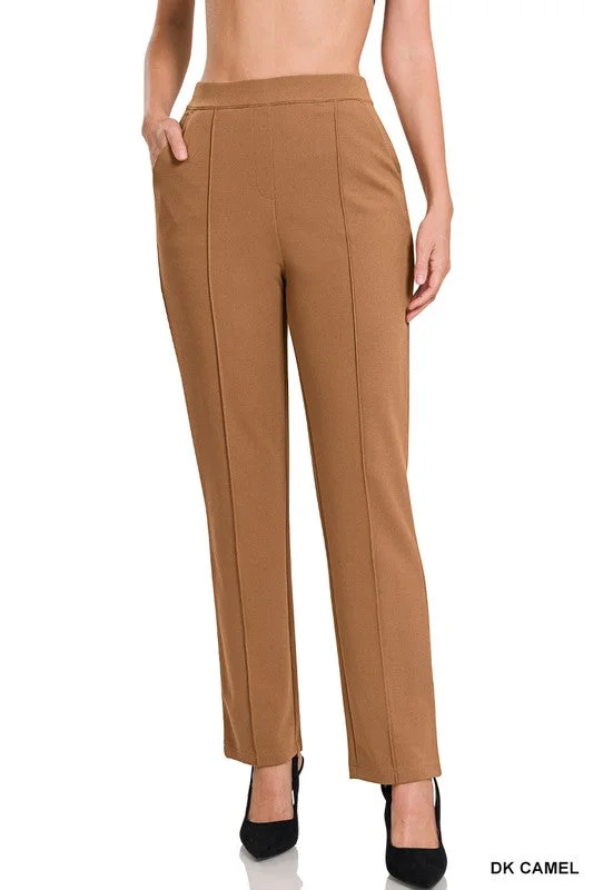 Neutral tone unclassified dressesStretch Pull On Scuba Crepe Dress Pant Neutral tone unclassified dresses