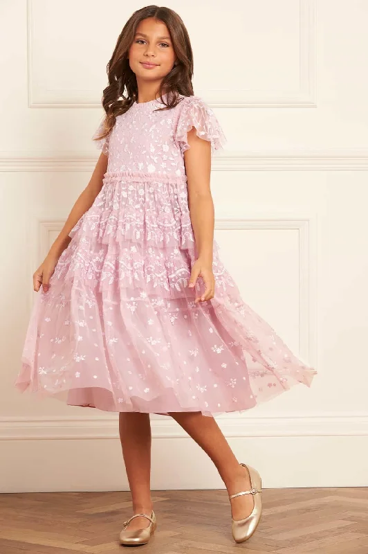 Angelica Lace Kids Dress Lace Dress Dreamy